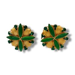 Orecchini pendenti lunghi in stile vintage, con texture in rilievo, a forma di disco, chiusura a clip, in metallo invecchiato argentato, lunghezza: 80 mm